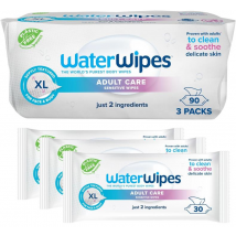 WaterWipes Toallitas Húmedas Adulto 3x30 uds
