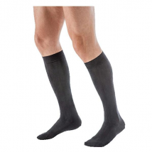 Sigvaris Active Loisirs Homme Chaussettes Classe 2 Long Taille S Noir - Pieds Fermés -