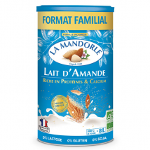 La Mandorle Boisson Instantanée en Poudre Lait d'Amande Bio 800g