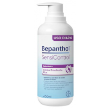 Bepanthol SensiControl Crema Emoliente Piel Atópica Irritaciones Cutáneas 400 ml