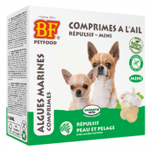 BF Petfood MINI comprimés répulsifs aux Algues Marines Petit Chien, 100 p. - Anti-Puce, Anti-Tique -