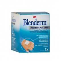 3M Blenderm Sparadrap Occlusif Transparent 5cm x 5m - Occlusif, Transparent, Hypoallergénique -