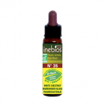 Inebios Fleur de Bach n°35 White Chestnut - Marronnier Blanc Bio 10ml