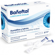 Bañoftal Lubricante Ocular 20 monodosis