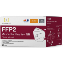 Mascarilla FFP2 NR Blanca Stranfford 20 Unidades