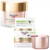 Eucerin Hyalluron Filler+ Elasticity Crème de Jour Rosé SPF30 50 ml + Recharge 50 ml