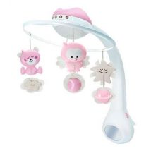Infantino Carrusel Musical 3 en 1 Rosa