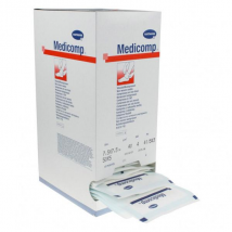 Hartmann Medicomp Compresse en Non Tissé Stérile 7,5 x 7,5cm 25 unités X2