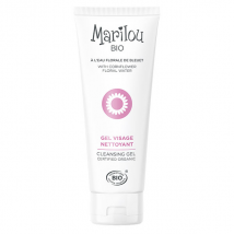 Marilou Bio Gel Nettoyant Visage 75ml pour Peau Normale, Peau Sèche à Très Sèche