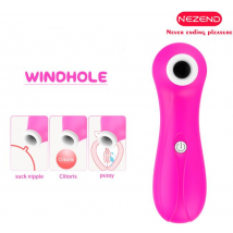 Nezend Windhole Vibrador y Succionador Morado
