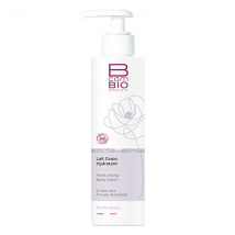 BcomBIO Essentielle Lait Hydratant Corps 200ml Bio pour Peau Normale, Peau Sensible, Peau Sèche à Très Sèche