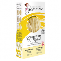 Les Couleurs de Jeanne Coloration Végétale Blond Clair 100g Bio et Vegan- -