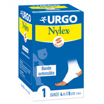 Urgo Soins Infirmiers Nylex Bande Extensible 5cm x 4m - Extensible -