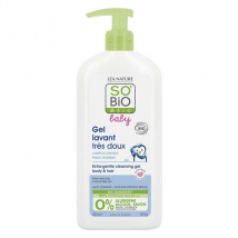 So'Bio Étic Baby Gel Lavant Très Doux Bio 500ml pour Peau Normale