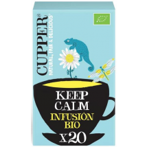 Cupper Infusión Keep Calm BIO 20 Bolsitas