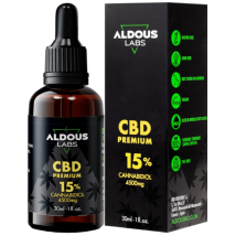 Huile de CBD Aldous 15 % à spectre complet 30 ml