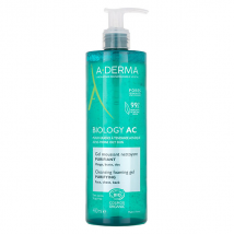 A-Derma Biology AC Gel Moussant Nettoyant Purifiant 400 ml