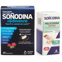 Soñodina Advance 60 Comprimidos + Soñodina Gotas 1mg 20ml