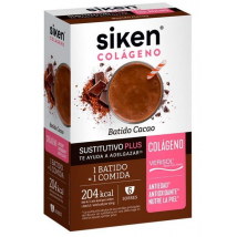 Siken Batido de Cacau Substituto de Colágeno 6 Envelopes