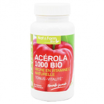 Nat & Form Acérola 1000 Bio 30 comprimés