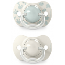 Suavinex Birdies Pacifier Physiological Silicone Teat SX Pro Green 6-18m 2 units