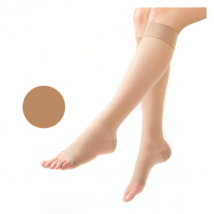 Gibaud Venactif Lux Chaussettes Pieds Ouverts Classe 2 Normal Taille 5 Ambre - Pieds Ouverts -