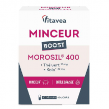 Vitavea Minceur Boost Morosil 400 Brûle Graisse, Cellulite, Métabolisme 40 gélules