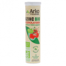 Arkopharma Azinc Naturel Acerola 1000 Bio 15 comprimés