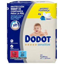 Dodot Toalhetes Sensíveis 4x54 unidades
