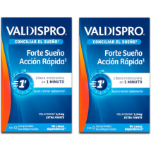 Valdispro Melatonina Forte Sueño Acción Rápida 2x40 Comprimidos