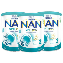 Nestlé Nan Optipro 2 Leche de Continuación 3x800 gr