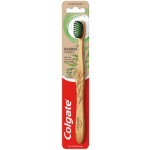 Brosse en bambou Colgate Soft Charcoal 1 pièce