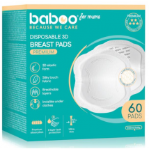 Baboo Discos de Lactancia Absorbentes Ultra-Slim 60 uds