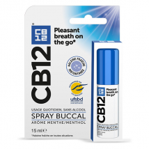 CB12 Spray Haleine fraîche Sans alcool Arôme menthe - 15 ml