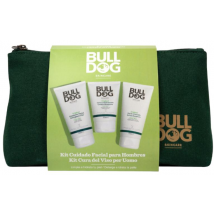 Bulldog Neceser Gel Afeitado 175 ml + Limpiador 150 + Hidratante 10 ml