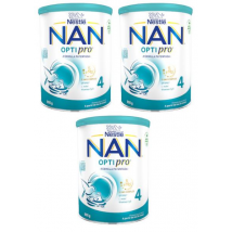 Nestlé Nan Optipro 4 Leche de Crecimiento 3x800 gr
