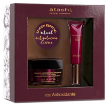 Atashi Chest Antioxidant Therapy Moisturizing Cream SPF15 50ml + Eye Contour 15ml
