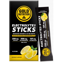 GoldNutrition Electrolytes Limón 10 Sticks