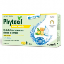 Phytoxil Pastilles Gorges irritées Miel Citron Menthe - Dispositif médical