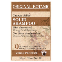 Original Botanic Champú Sólido Natural Almendras y Rosas 50 gr