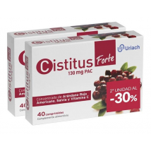 Cistitus Forte 130mg PAC Duplo 2x40 Comprimidos
