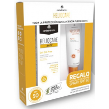 Heliocare 360 Gel Sans Huile SPF50 50 ml + Spray SPF50 75 ml