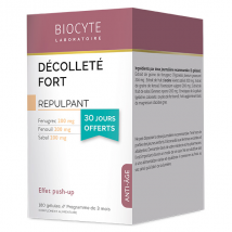Biocyte Décolleté Fort Répulpant Pack 3 mois 180 gélules