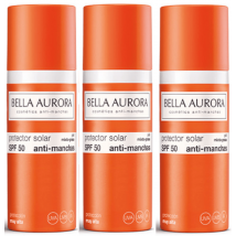 Bella Aurora Gel solare SPF50 Pelle mista grassa 3x50 ml