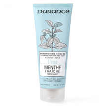 Durance Shampoing Douche L'òme Menthe Fraîche 200ml - Rafraîchissant et Vivifiant - pour Tous Types de Peaux