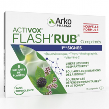 Arkopharma Activox Flash'Rub 15 comprimés