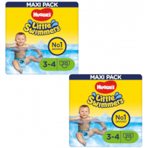 Fraldas de Natação Huggies Little Swimmers Tamanho 3-4 (7-15 Kg) 2x20 Unidades