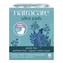 Natracare Serviette Ultra Long 10 unités Bio