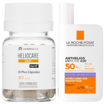 Heliocare 360 D Plus 30 Cápsulas + La Roche Posay Antimanchas SPF50+ 50 ml