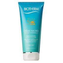 Biotherm Sun After Crème Nacrée Oligo-Thermale Après-Soleil Haute Hydratation 200ml - pour Peau Normale, Peau Sensible